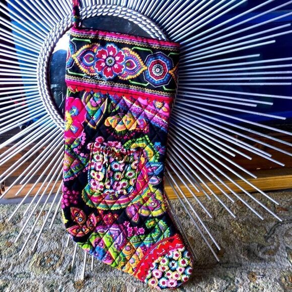 Vera Bradley Christmas stocking - Picture 1 of 6